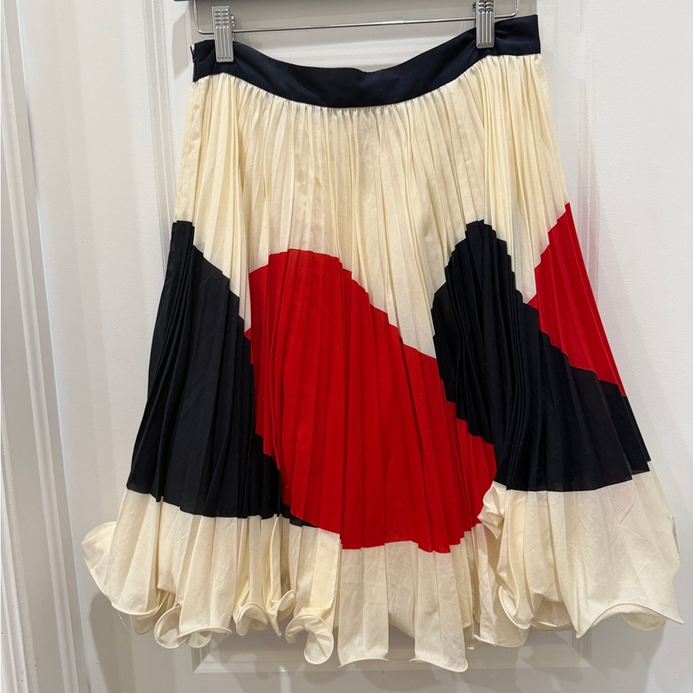 Milly Pleated Full Skirt
